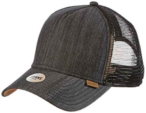 51W8J8VBvSL.jpg Djinns Mujeres Gorras Gorra Trucker Linen 2014 High Fitted Negro