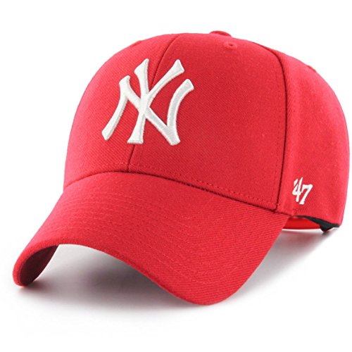 51WEg2bPNlL.jpg 47 MLB New York Yankees MVP - Gorra de bisbol Unisex Adulto Rojo