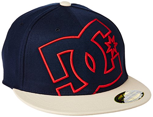 51Xnx6ClJbL.jpg DC Shoes YA Heard Gorra Flexfit para Hombre ADYHA00141 Negro Iris