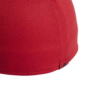 Adidas Producer Stretch Fit Structured Cap Gorras De Béisbol Para Hombre Escarlata/Negro