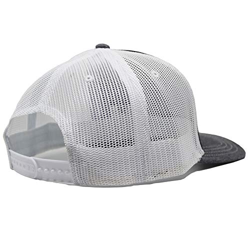 51bivwXPTqL.jpg Surf Monkey Gorra Tipo Trucker - Visera Curvada - Gorra Ajustable Snapback - Parche Bordado Surf Monkey - Diseño de 5 Paneles 24 48h - Surfing The Basque Country Negro Blanco