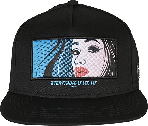 51c1q9f9jiL.jpg Cayler & Sons Baseball Kappe C&S WL Lit Cap Gorra de bisbol Negro MC Talla única Unisex Adulto