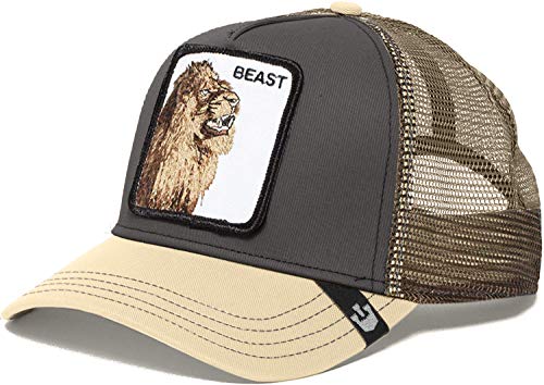51dpTaZ2a6L.jpg Goorin Gorra Beast Affair Gris Unisex