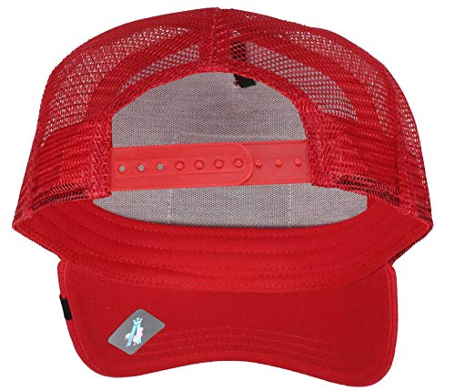 51eNdrogUpL.jpg Goorin Bros - Gorra Trucker Black PantherBros - de Beisbol Baseball (Talla única - Rojo)
