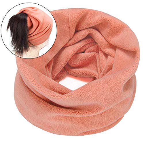 51hqVg3zQ1L.jpg Arcweg Gorro de Invierno Calentador Tubo Bufanda Elástico Térmico Transpirable Esquí Ciclismo Running Rosa naranja