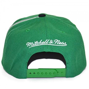 Mitchell & Ness Gorras Boston Celtics Side To Side Green Snapback