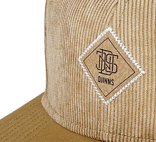 51kcnlTTq8L.jpg Djinns 6p Snapback Cap Washed Corduroy
