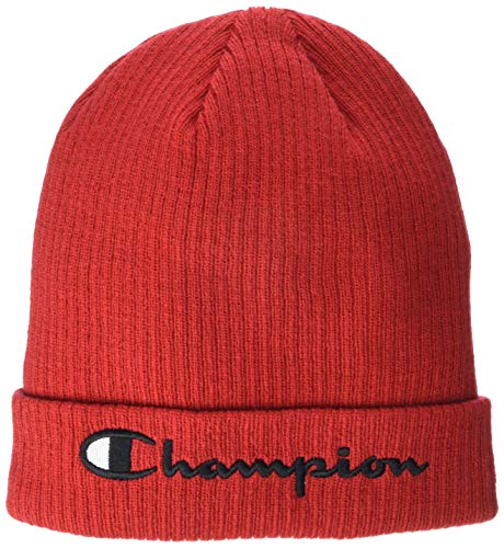 51mAcHXYUxL.jpg Champion Pivot 2.0 - Gorro para hombre Rojo medio