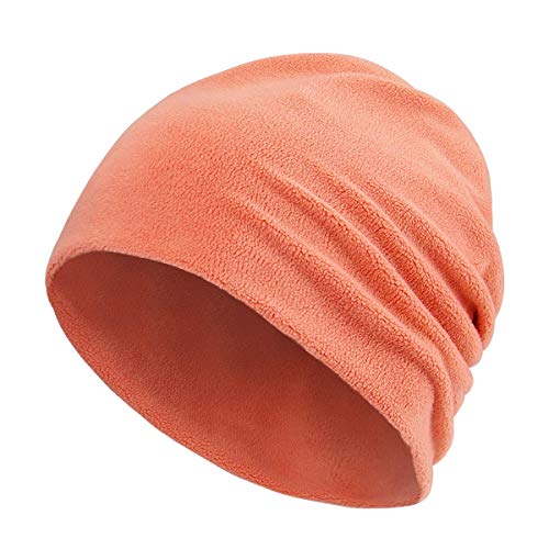 51oT2syKX6L.jpg Arcweg Gorro de Invierno Calentador Tubo Bufanda Elástico Térmico Transpirable Esquí Ciclismo Running Rosa naranja