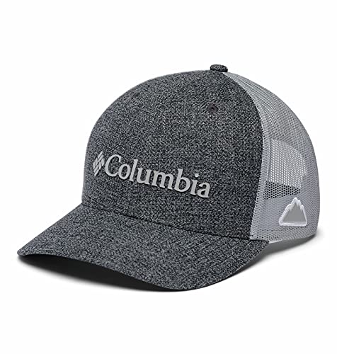 51qIsuJhdCS.jpg Columbia Mesh Gorra unisex con cierre por detrás Gris Grill Heather Weld Logo