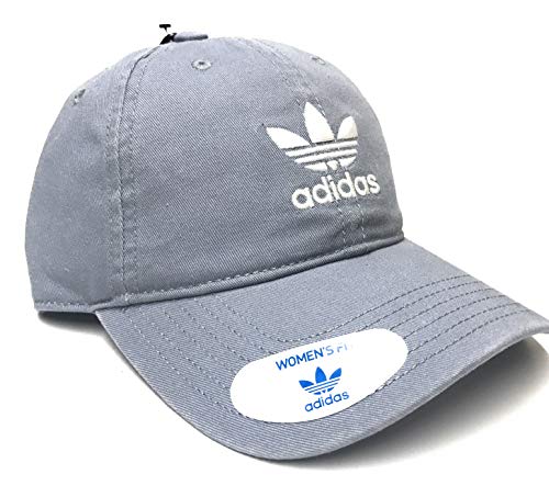 51seg5gRNOL.jpg Adidas Originals - Gorra Ajustable Relajada Para Mujer Talla Única Gris