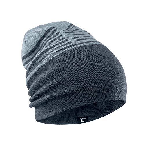51tvetvW3rL.jpg Salomon Flatspin Beanie Hat Unisex Adulto Ashley Blue