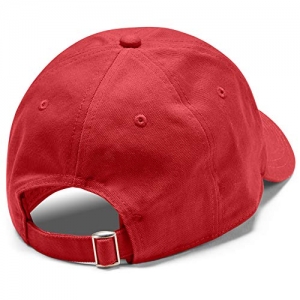 Under Armour Washed Cotton - Gorra Hombre Rojo