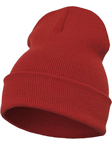 51vcXtLv6AL.jpg Beanie Gorro largo pesado Rojo