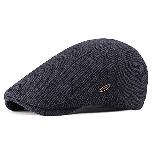 51viI9vtowL.jpg Adantico Unisex de la Boina Gorra de Invierno Sombrero de Punto Azul oscuro