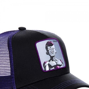 Capslab - Gorra de béisbol, diseño de Dragon Ball Z Freezer (negro purpura)