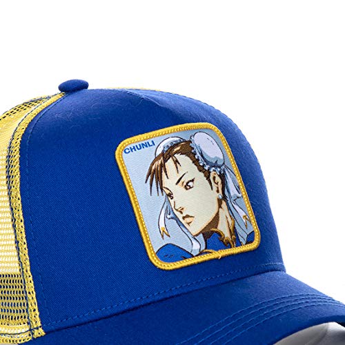 51yp5zjB8ZL.jpg CAPSLAB Gorra de béisbol para Hombre Street Fighter 2 Chun-Li