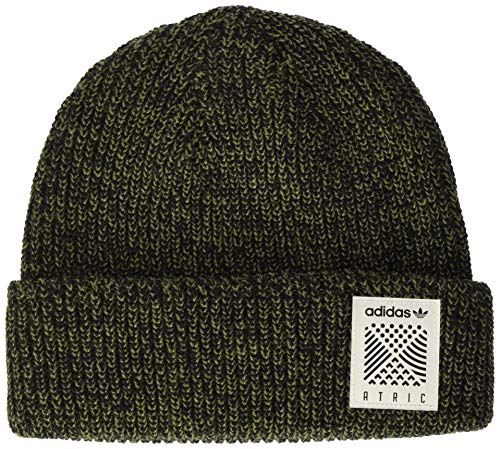 6182HHLlWDL.jpg Adidas Atric - Gorro Unisex Adulto Olive Cargo