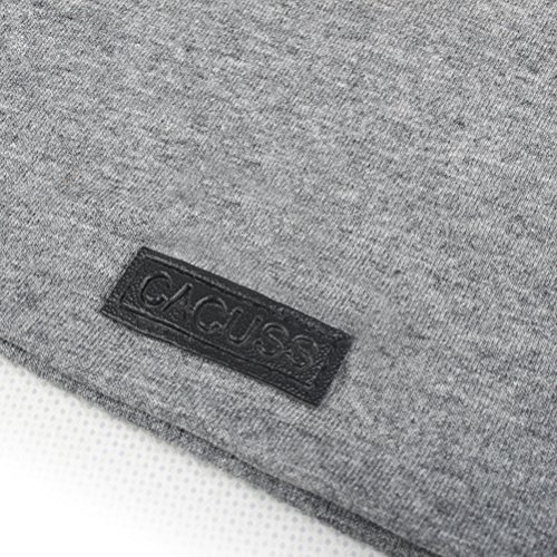 61mQYNkDd6L.jpg CACUSS Gorro Punto Hombre Gorro Verano Unisexo Hecho Punto Transpirable Quimioterapia Pérdida de Cabello Gris