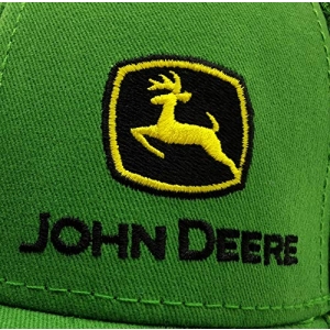 John Deere Gorra con malla de tela verde